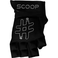 Scoop Hockeyhandschoenen Model 2 - Met Extra Grip & Bescherming - Zwart - Maat XS