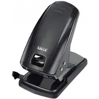 Eagle Bureauperforator voor 65 vellen, grafietkleurig