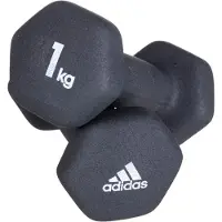 Adidas Fitness Dumbbell 4kg Zilver