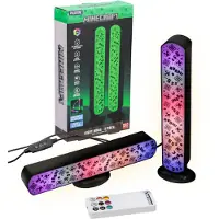 Paladone Minecraft Creepers Lichtbalken - Pack van 2, Zwart