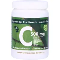 Berthelsen Naturprodukter - C Vitamin Syresvag 500 mg 60 stk.