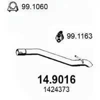 ASSO 14.9016 Voorpijp