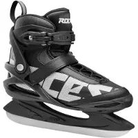 Roces – Big Icy 2 – IJshockeyschaatsen – Schaatsen Heren – Zwart Wit – Comfort Foam Padding & Verstevigde Hielsupport – Maat EU 51