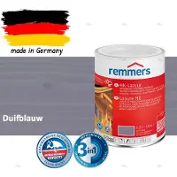 Remmers HK-Lazuur 3in1 Duifblauw 0,75L – Premium Houtbeschermingsbeits voor Buiten – Oplosmiddelhoudend – UV- & Vochtwerend – Impregneer, Grondlaag & Beits in Eén