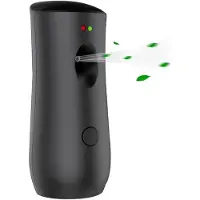 LONGZIMING -Automatische Luchtverfrisser Spray – Batterij-Aangedreven Geurdispenser voor Wandmontage – Sensor Gestuurde Automatische Spray voor Badkamer, Toilet of Kantoor