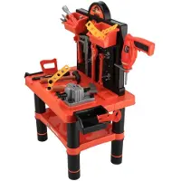 Baby Mix speelgoedwerkbank met gereedschap 60x51x73cm - Werkbank