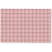 MuchoWow Deurmat 60x40 cm - Droogloopmat Plaid - Patroon - Gestreept - Roze - Mat voor binnen - Schoonloopmat - Deurmatten met print - Inloopmat
