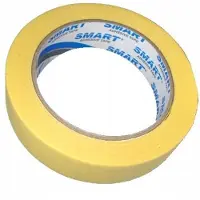 Smart Gele schilderstape 25 mm x 50 m - Hittebestendig tot 80°C