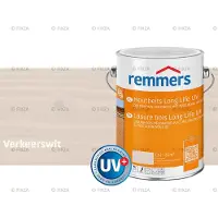 Remmers Long Life Houtbeits UV – verkeerswit – 2,5 Liter – Duurzame houtbescherming met maximale UV-bescherming