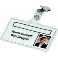 Lebez 31-140-B badge & badgehouder PVC 50 stuk(s)