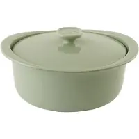 Berghoff Ovenschaal Leo Line Balance Rond met Deksel 27,5 cm Sage