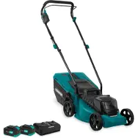 Vonroc Accu Grasmaaier 40V – Brushless - 33 cm - Incl. 2x 4.0Ah Accu en Dubbele snellader
