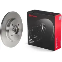 Brembo Remschijf 08A72917 achter, volledig, 1 Stuk