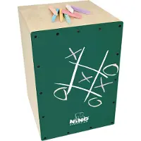 Nino by Meinl Make Your Own Chalkboard Cajon Dark Green