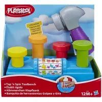 Hasbro Playskool hammer knock bench activiteitenspeelgoed Tap ‘n Spin speelgoedwerkbank voor peuters vanaf 12 maanden