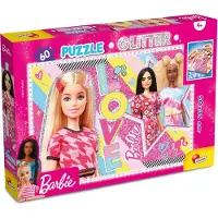 Lisciani - Barbie - glitter puzzel - selfie! - 60 stukjes