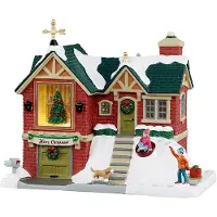 Lemax The Little Brick House 16x28x21 cm Kerstdorp