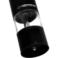 Esperanza Elektrische Pepermolen Malabar - Black