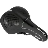 Benson Comfortabel Fietszadel Met Ventilatiegaten - Zwart