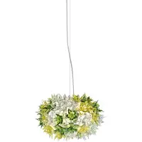 Kartell Design hanglamp Bloom S2, groen, Woon-/ Eetkamer, Kunststof, Design, hanglamp