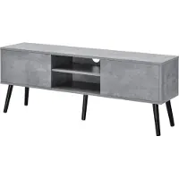 En.casa TV meubel Eskilstuna tv kast 120x29,5x46,5 cm betonkleurig
