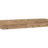 En.casa Tv-meubel Lapinlahti 180x31,5x29,5cm houtkleurig