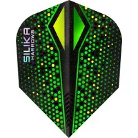 Harrows Silika X Color Shift Green NO6 Tough Crystalline Coated - Dart Flights