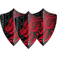 Red Dragon Jonny Clayton Hardcore Dragon Freestyle Red - Dart Flights