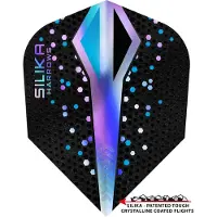 Harrows Silika Color Shift Silver NO6 Tough Crystalline Coated - Dart Flights