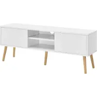 En.casa TV meubel Eskilstuna tv kast 120x29,5x46,5 cm wit