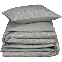 De Witte Lietaer Dekbedovertrek Alvaro Natural Grey Flanel-260 x 200 / 220 / 240 cm | Extra Breed