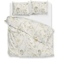 Zohome Zo Home Dekbedovertrek Flanel Leontine - natural 260x200/220cm
