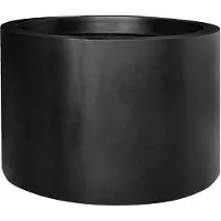 Pottery Pots Bloempot Natural Jumbo Max Middle High M Black 70 x 50 cm