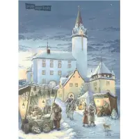 Pappnoptikum Rapunzel Adventskalender – Kasteel Purschenstein, variabel, papier