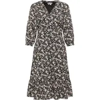 Usha Jurk gemengde kleuren / zwart