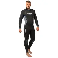 Cressi Fast 7 Mm Diving Wetsuit Zwart L Man