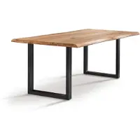 Infantil eettafel 26 220x4x100 cm zwart/U-vorm