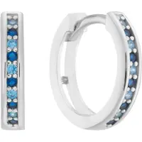Glow 107.3104.00 Kinder Oorbellen - Oorringen - Sieraad - Voor Kinderen - Zilver - 925 Zilver - 12 mm lang