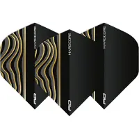 Red Dragon Hardcore Radical Black Wave - Dart Flights