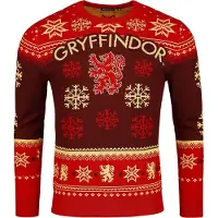 Harry Potter Christmas jumper - Gryffindor - S tot XXL - voor Mannen - meerkleurig - Maat S