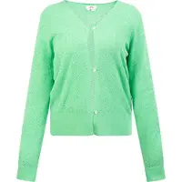 Mymo Gebreid vest lichtgroen