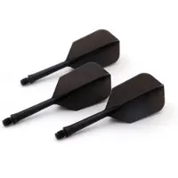 Cuesoul - Tero Flight System AK5 Rost Slim - Black - Dart Flights