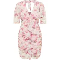 Faina Zomerjurk 'Koosh' gemengde kleuren / wit