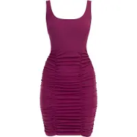 Mymo Jurk fuchsia