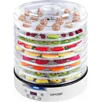 Concept SO2020 Voedselontdooier, Dehydrator, Zilver