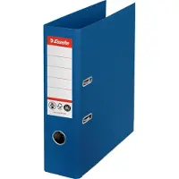 Esselte No.1 Power Ordner Breed A4 75 mm Blauw 2 Ringen 627565 Karton Mat Staand Gerecycled
