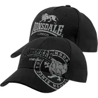 Lonsdale Pet grijs / zwart