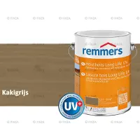 Remmers Long Life Houtbeits UV – kakigrijs – 2,5 Liter – Duurzame houtbescherming met maximale UV-bescherming