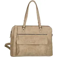 Enrico Benetti Nouméa Laptop Shoulderbag 15" light taupe