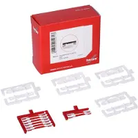 Herpa Schmitz Bumper, Wit (8 St.)